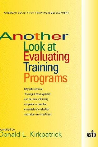Cover of Another Look at Evaluating Training Programs