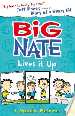 Book cover for Big Nate Lives It Up