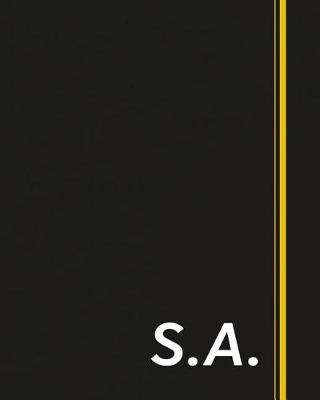 Book cover for S.A.