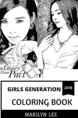 Book cover for Girls Generation Coloring Book