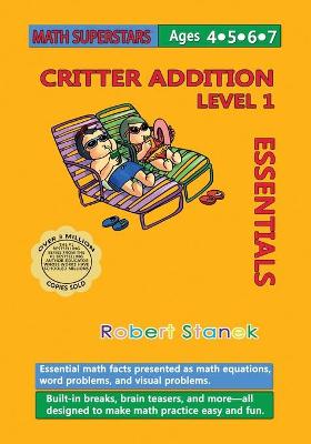 Book cover for Math Superstars Addition Level 1