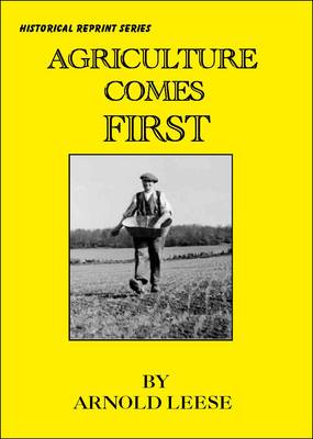 Book cover for Agriculture Comes First