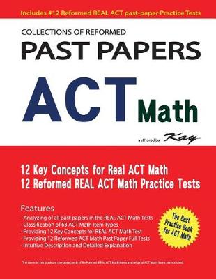 Book cover for Collections of Reformed Past Papers ACT Math