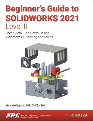 Book cover for Beginner's Guide to SOLIDWORKS 2021 - Level II