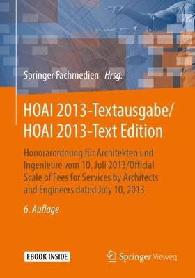 Cover of Hoai 2013-Textausgabe/Hoai 2013-Text Edition