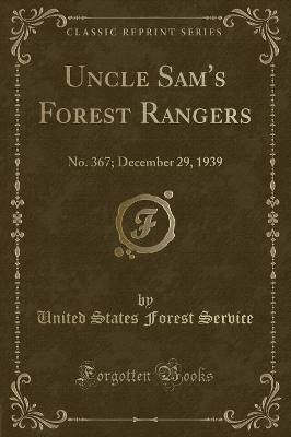 Book cover for Uncle Sam's Forest Rangers
