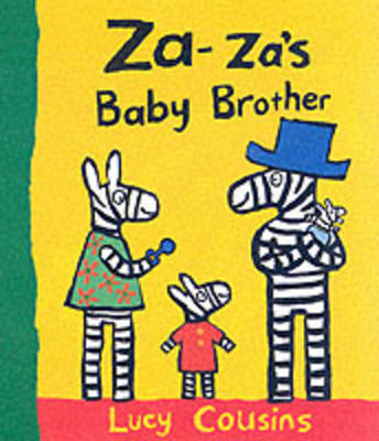 Book cover for Za Za's Baby Brother Board Book