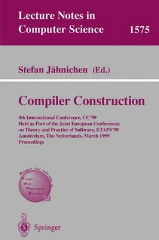 Cover of Compiler Construction