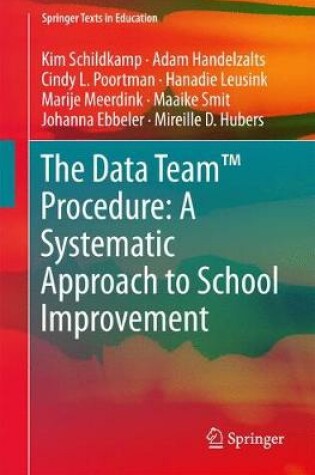 Cover of The Data Team Procedure: A Systematic Approach to School Improvement