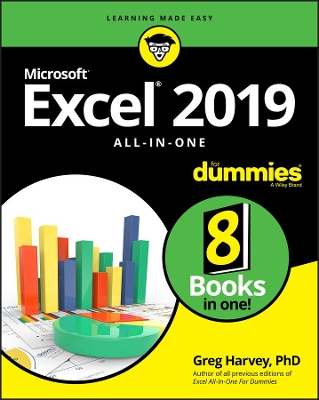 Book cover for Excel 2019 All-in-One For Dummies