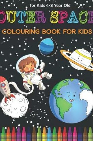 Cover of Space Colouring Book for Kids