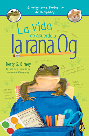 Book cover for La vida de acuerdo a la rana Og