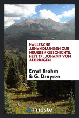 Book cover for Johann Von Aldringen