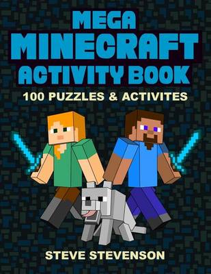Book cover for Mega Minecraft Activity Book