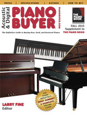 Book cover for Acoustic & Digital Piano Buyer Fall 2015