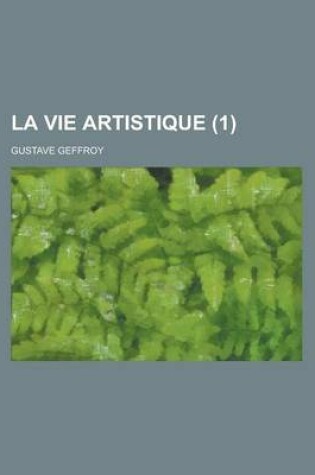 Cover of La Vie Artistique (1)