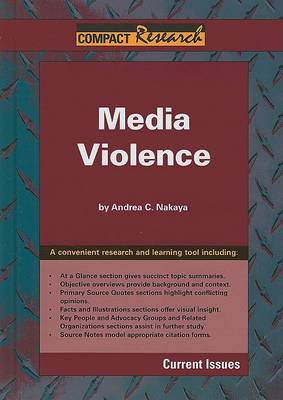 Book cover for Media Violence