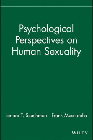 Cover of Psychological Perspectives on Human Sexuality