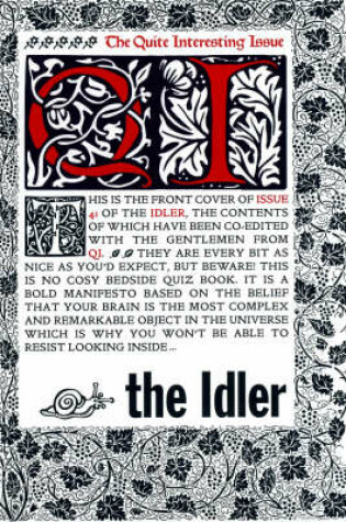Cover of The Idler (Issue 41) QI Issue