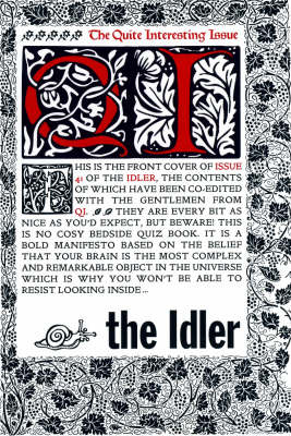 Book cover for The Idler (Issue 41) QI Issue