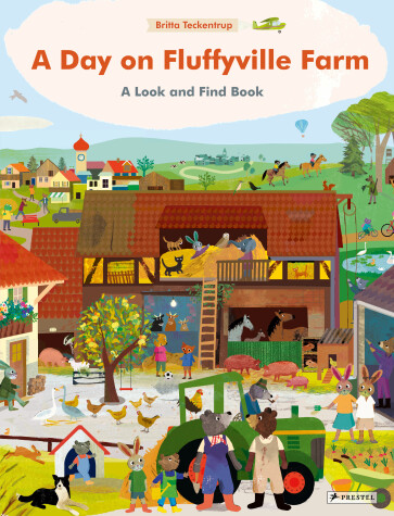 Book cover for A Day on Fluffyville Farm