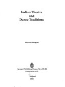 Book cover for Indian Theatre and Dance Traditions