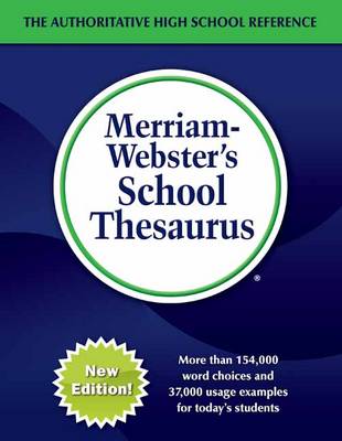 Book cover for Merriam-Webster's School Thesaurus