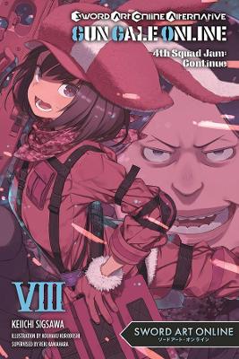 Book cover for Sword Art Online Alternative Gun Gale Online, Vol. 8 (light novel)