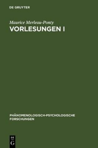 Cover of Vorlesungen I