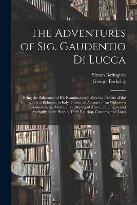 Book cover for The Adventures of Sig. Gaudentio di Lucca