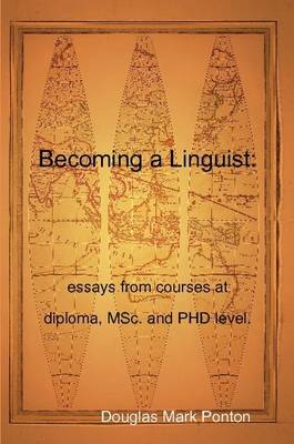 Book cover for Becoming a Linguist