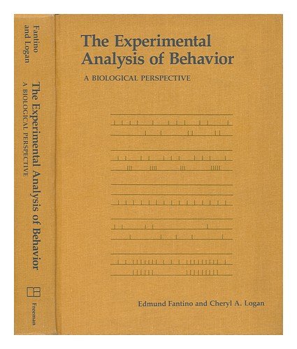 Book cover for Experimental Analysis of Behaviour