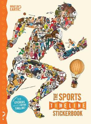 Book cover for The Sports Timeline Stickerbook