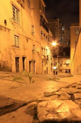 Cover of An Old Street at Night in Lisbon, Portugal