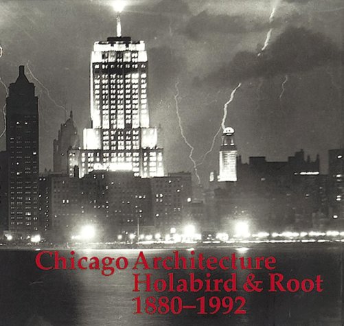 Book cover for Chicago Architecture Holabird and Root, 1880-1992