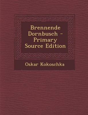 Book cover for Brennende Dornbusch - Primary Source Edition