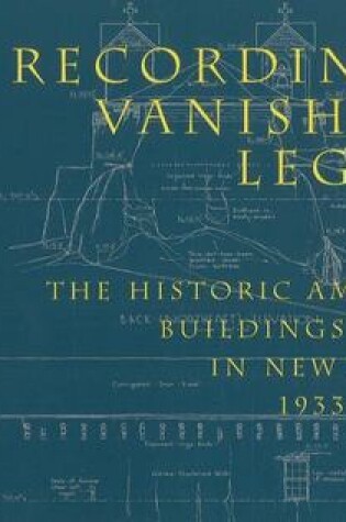 Cover of Recording a Vanishing Legacy