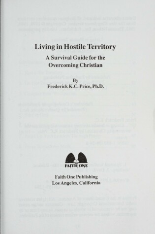 Cover of Living in Hostile Territory