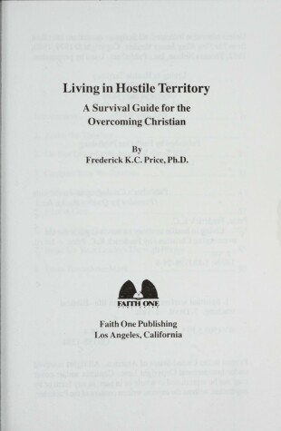 Book cover for Living in Hostile Territory