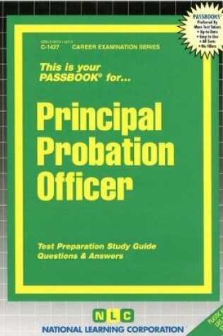 Cover of Principal Probation Officer