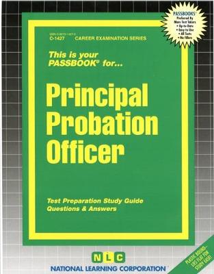 Book cover for Principal Probation Officer