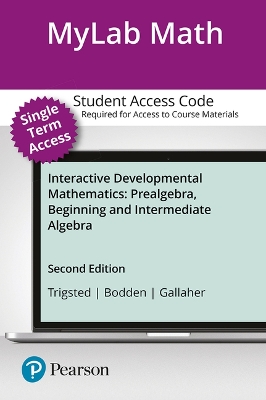 Book cover for Mylab Math Student Access Kit for Interactive Developmental Mathematics