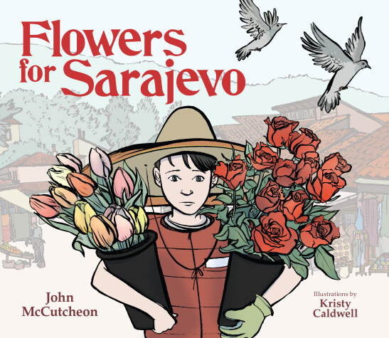 Book cover for Flowers for Sarajevo