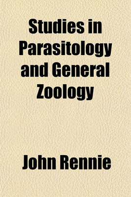 Book cover for Studies in Parasitology and General Zoology