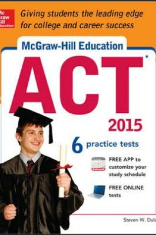 Cover of McGraw-Hill Education ACT, 2015 Edition