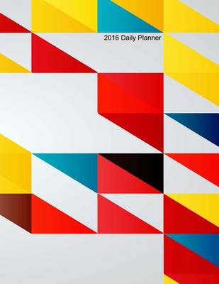 Book cover for 2016 Daily Planner - Triangles