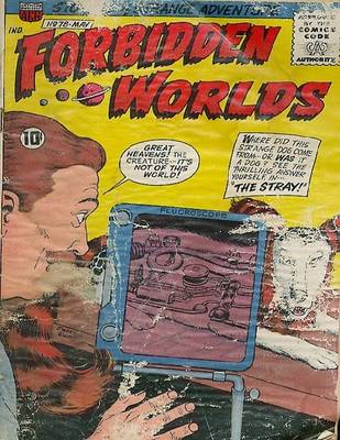 Book cover for Forbidden Worlds Number 78 Horror Comic Book