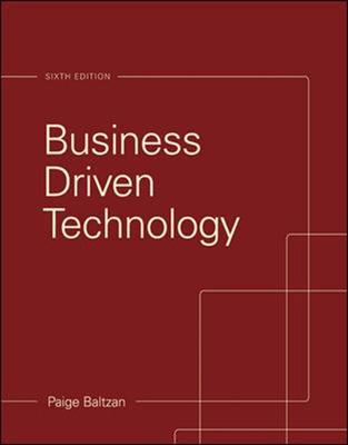 Book cover for Business-Driven Technology (Int'l Ed)