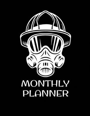 Book cover for Firefighter Monthly Planner