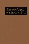 Book cover for Literature Criticism from 1400 to 1800